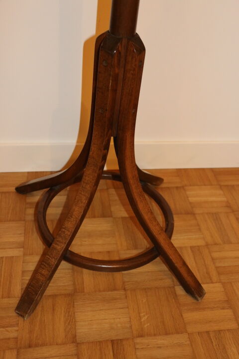 Coat rack parrot Baumann single dark beech b