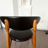 Pair of chairs  Baumann modèle "pégase"