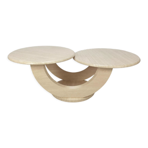 Table basse en travertin