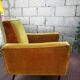 Armchair velvet years 50/60
