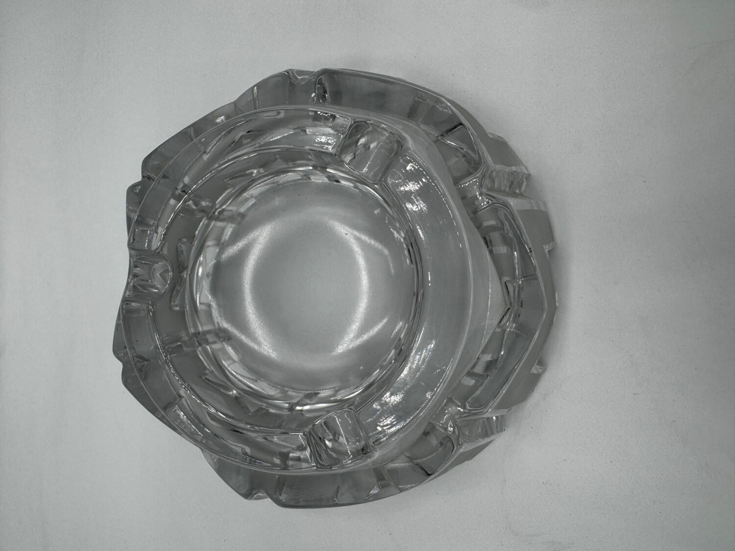 Martell ashtray by Pierre Carmin, luxury version, numbered Baccarat.