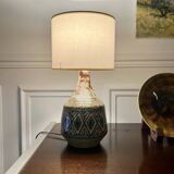 Ceramic lamp by Jean-Claude Malarmey