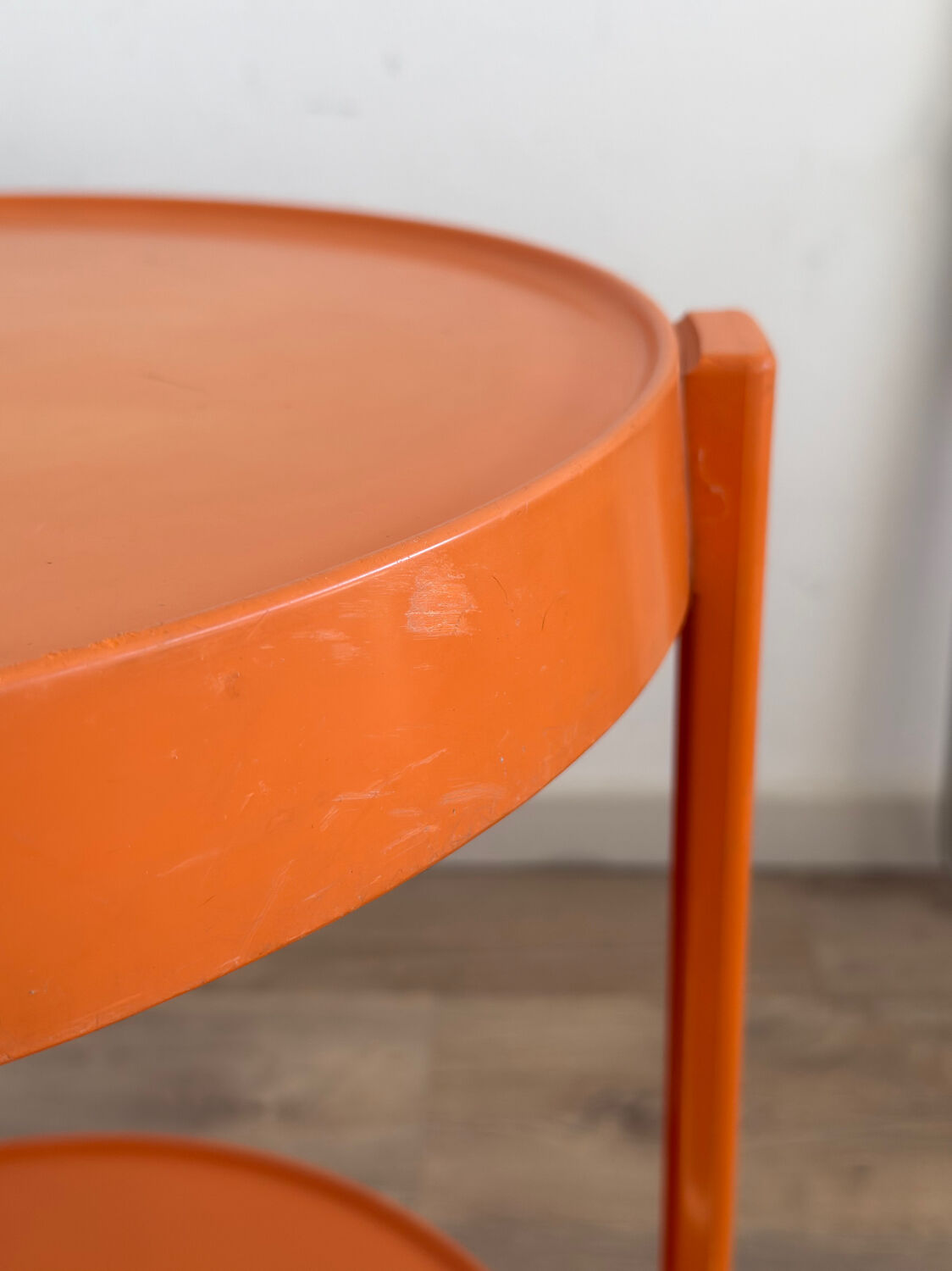 Vintage orange dessert