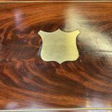 Coffret marine en acajou du 19ème