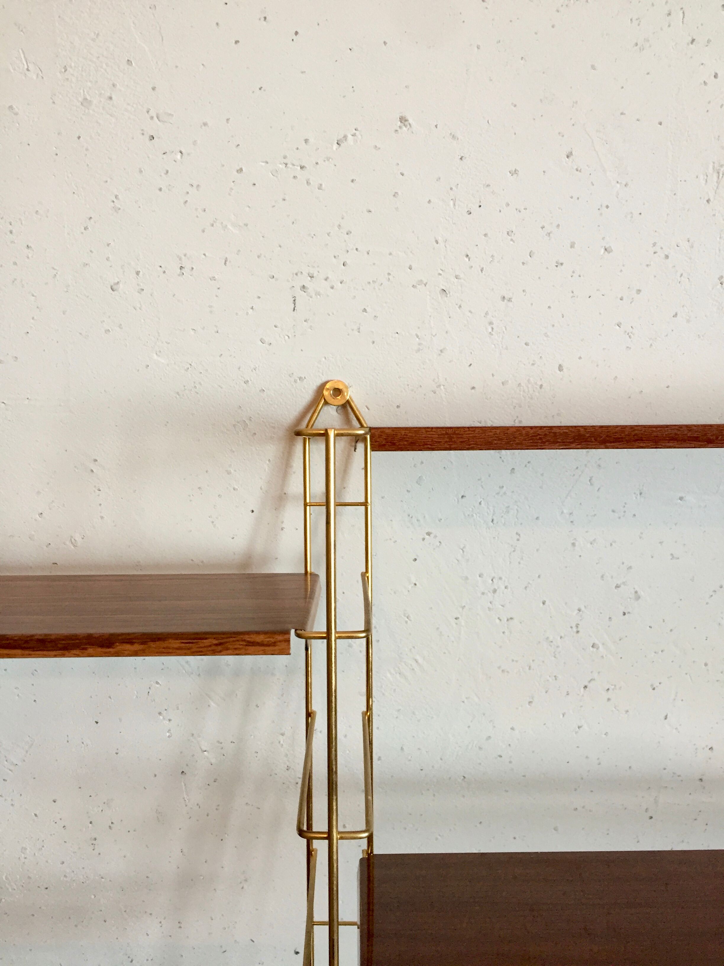 Shelf double string vintage 60s