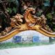 Large golden mirror style Rococo Louis XV 82x136cm