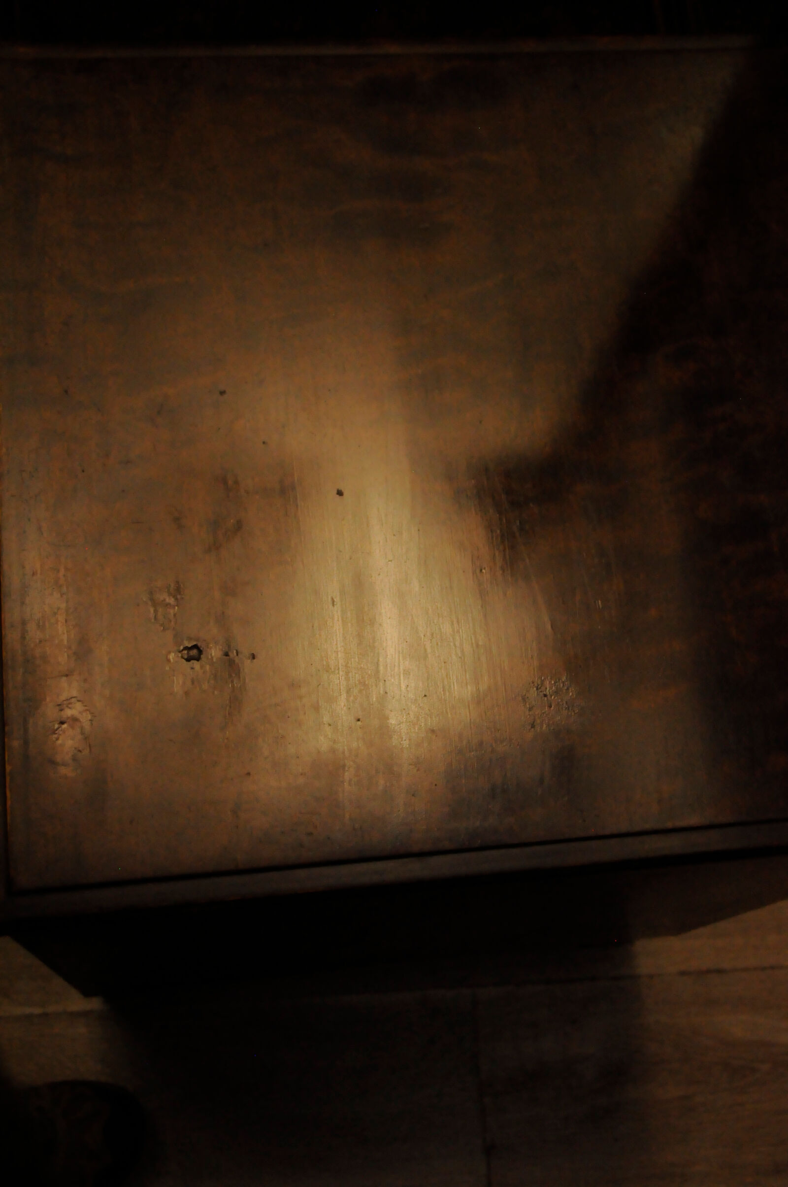 Dressing table with AB Nybrofabriken paint, from the 1950s