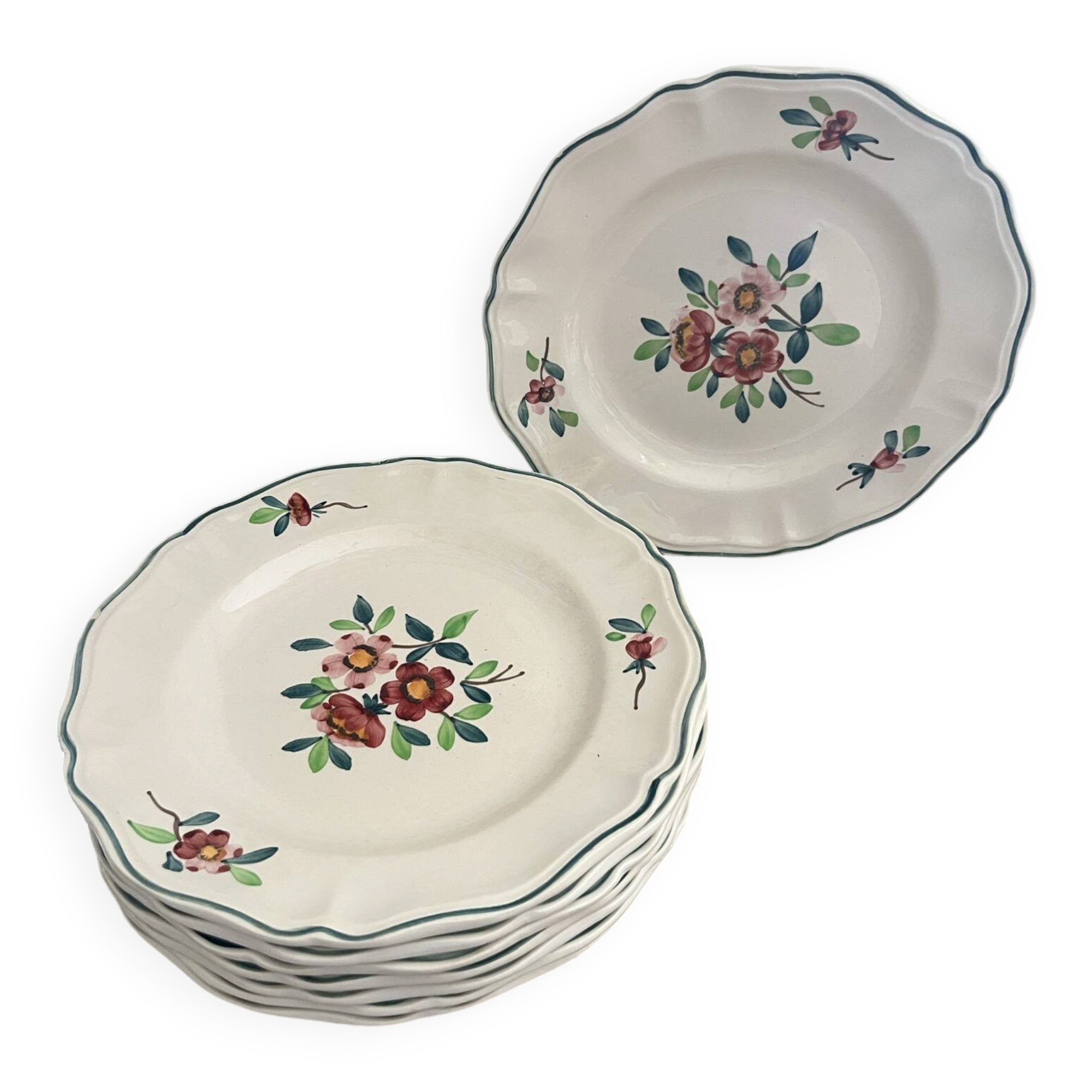 8 dinner plates