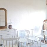 Set of six vintage Scandinavian chairs