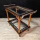 Serving italian design trolley of the 70s