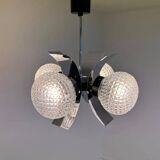 Mid-century design glass pendant - 1970s / Czechoslovakia