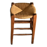 Vintage wicker stool TBE