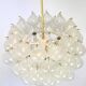 1 of 6 large tulip glass chandeliers by Kalmar, Austria, 1960s
