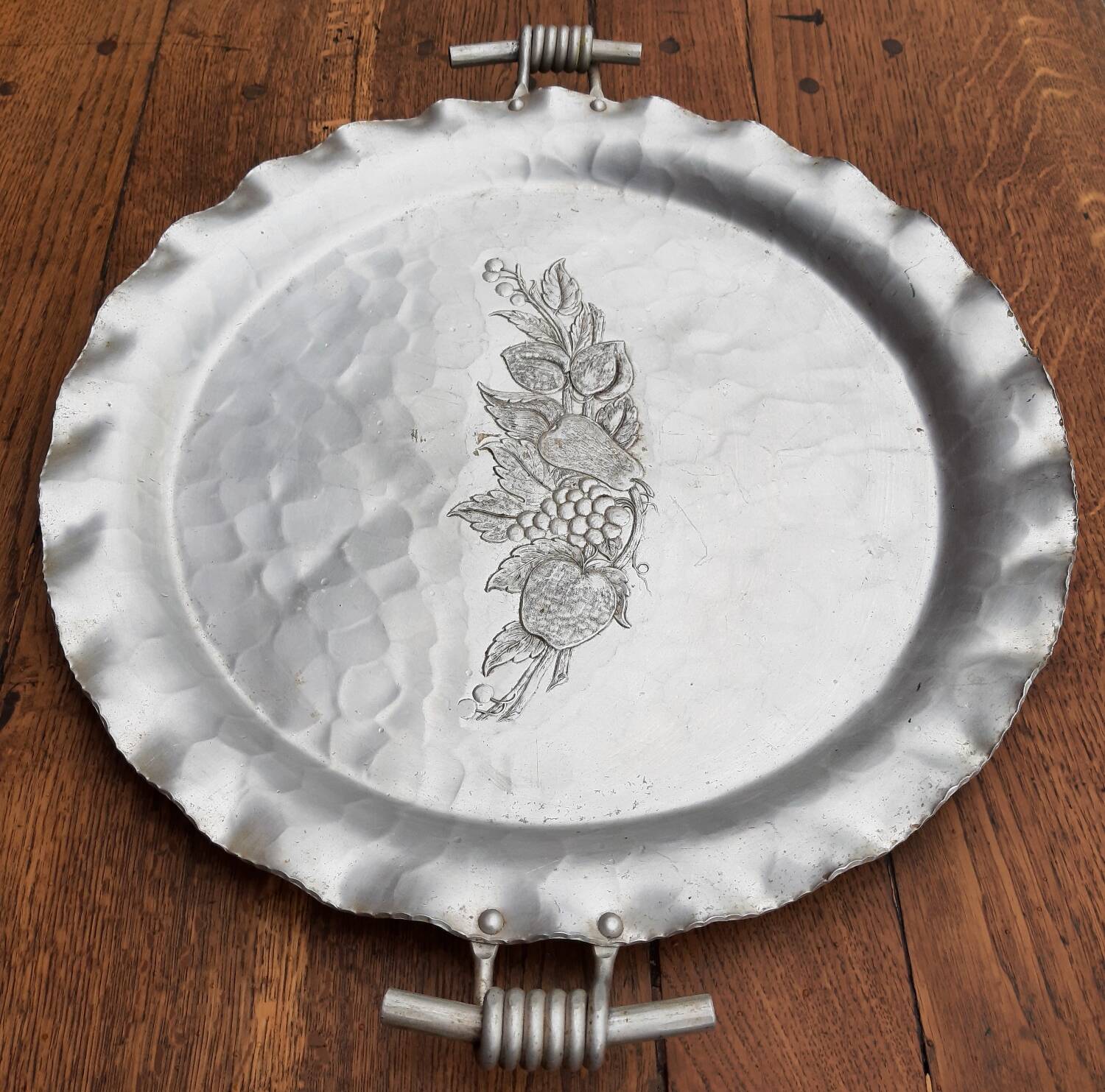 Plateau "Federal Silver Company" (Forgé à la main)