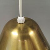 Hanging lamp from Danish Fog&Mørup 1950s, made of solid brass.