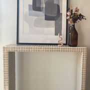 Console carrelage mosaïque