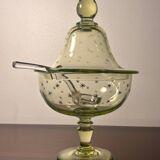 Baccarat/Saint Louis Compotier Ouraline crystal