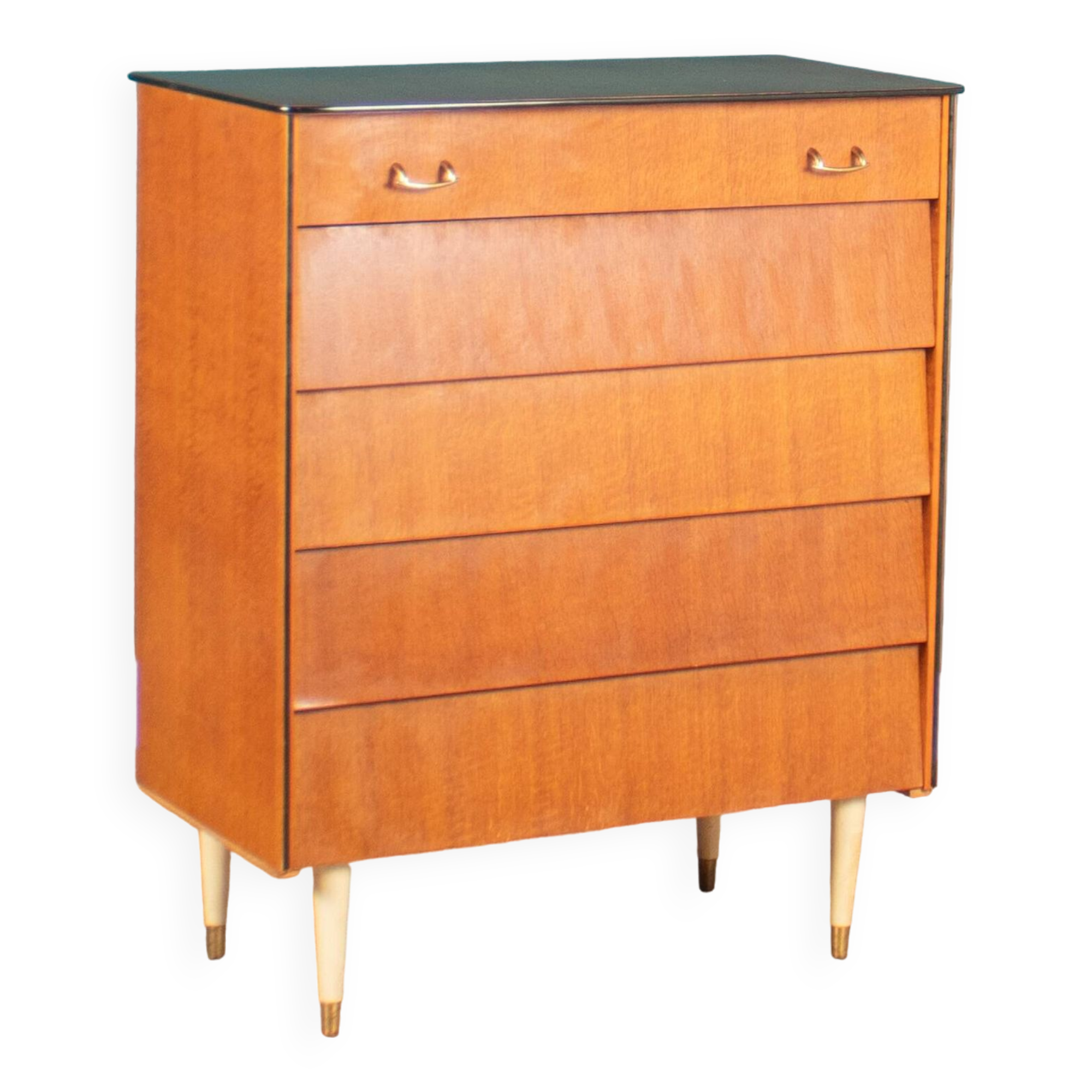 Retro Teak 1960s Avalon Yatton Chest Of Drawers
