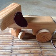 Chien en bois