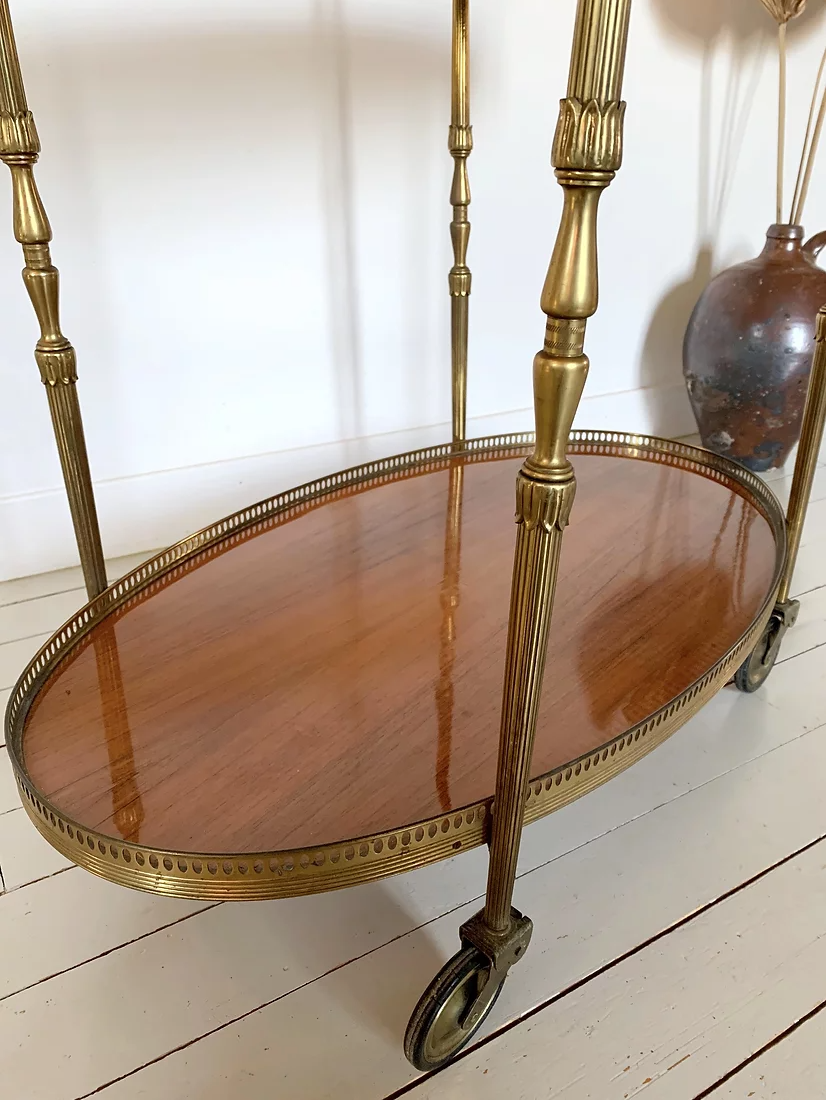 Art Deco Oval Dessert