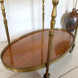 Art Deco Oval Dessert