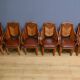 Set of 6 Rosewood Armchairs, Art Deco – 1910