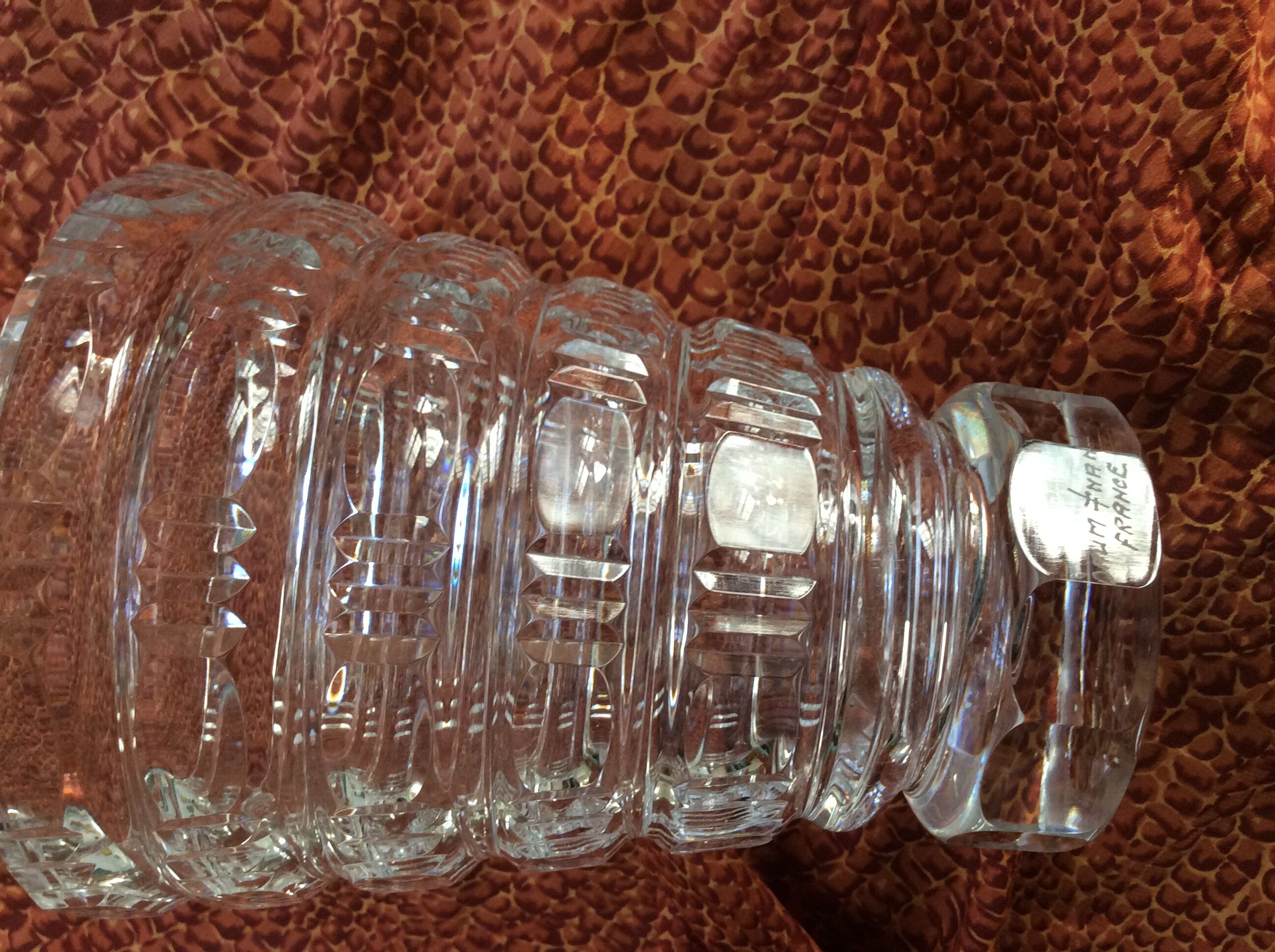50s/60s Daum Crystal vase