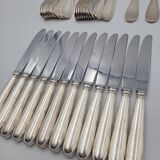 Ravinet d'Enfer silver plated cutlery set 38 pieces