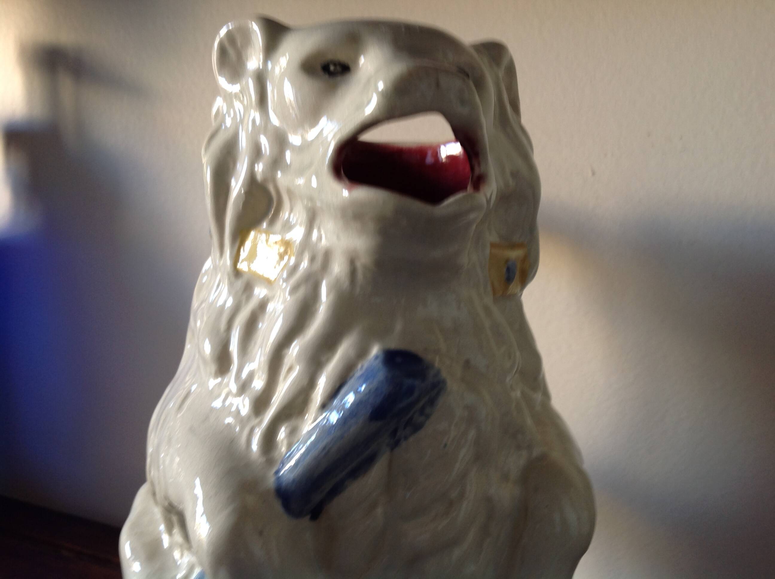 Bear slip pitcher, Couranges workshop number 126