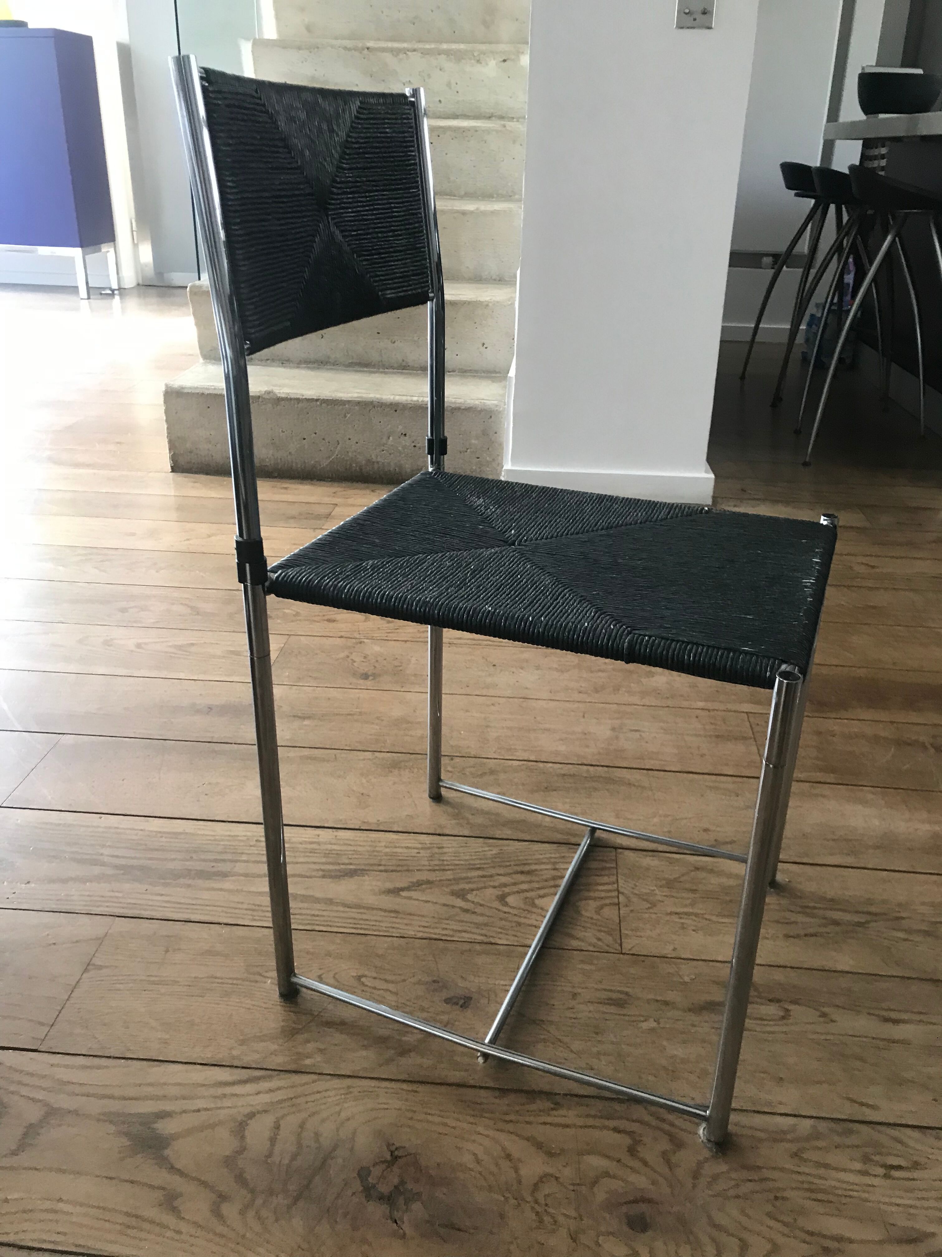 Set of 6 chairs B&B italia