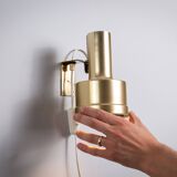Pair of adjustable wall lamps designed by Per Sundstedt for Kosta Lampan