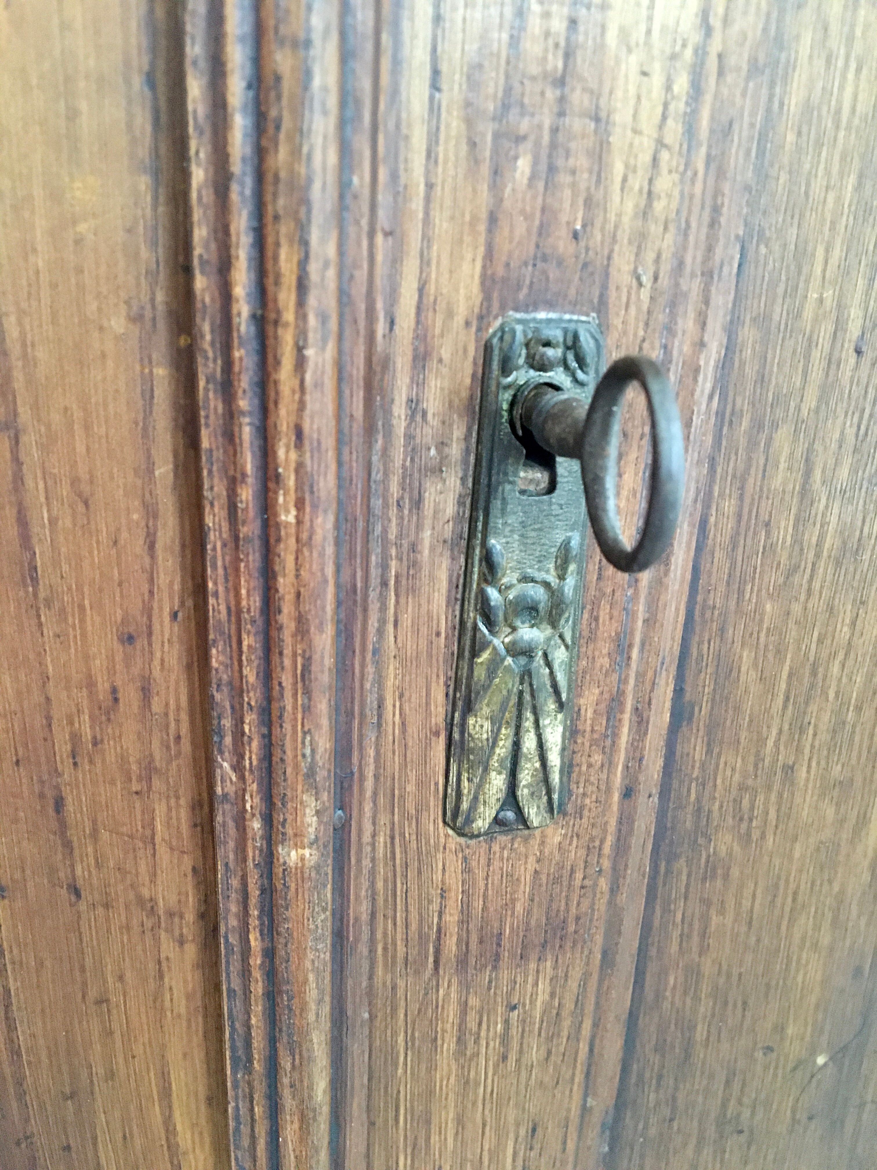 Parisian buffet old solid wood