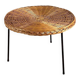 Rattan coffee table by Roberto Mango, Italy 1950s