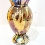 Flamed Murano glass vase, 1930