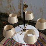 Vintage brass chandelier