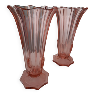 Mameluk vases signed VSL, 1935