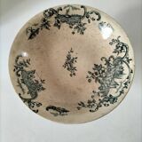 Fine earthenware bowl on a pedestal base – Grigny factory, circa 1830–1860