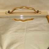Old art deco mirror serving tray