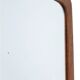 Mid-century teak mirror / Danish modern design / 1960s