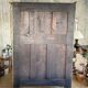 Painted antique wardrobe