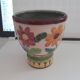 Old vase Cerart Monaco. Flower motif.