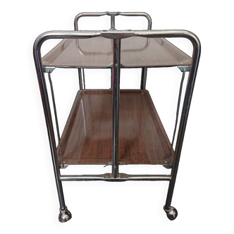 Folding serving trolley from the 60s/70s