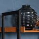 Vintage 20thc italian modular teak wall cabinet c.1960