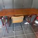 Table extensible scandinave en teck 150/225x86cm vintage an60