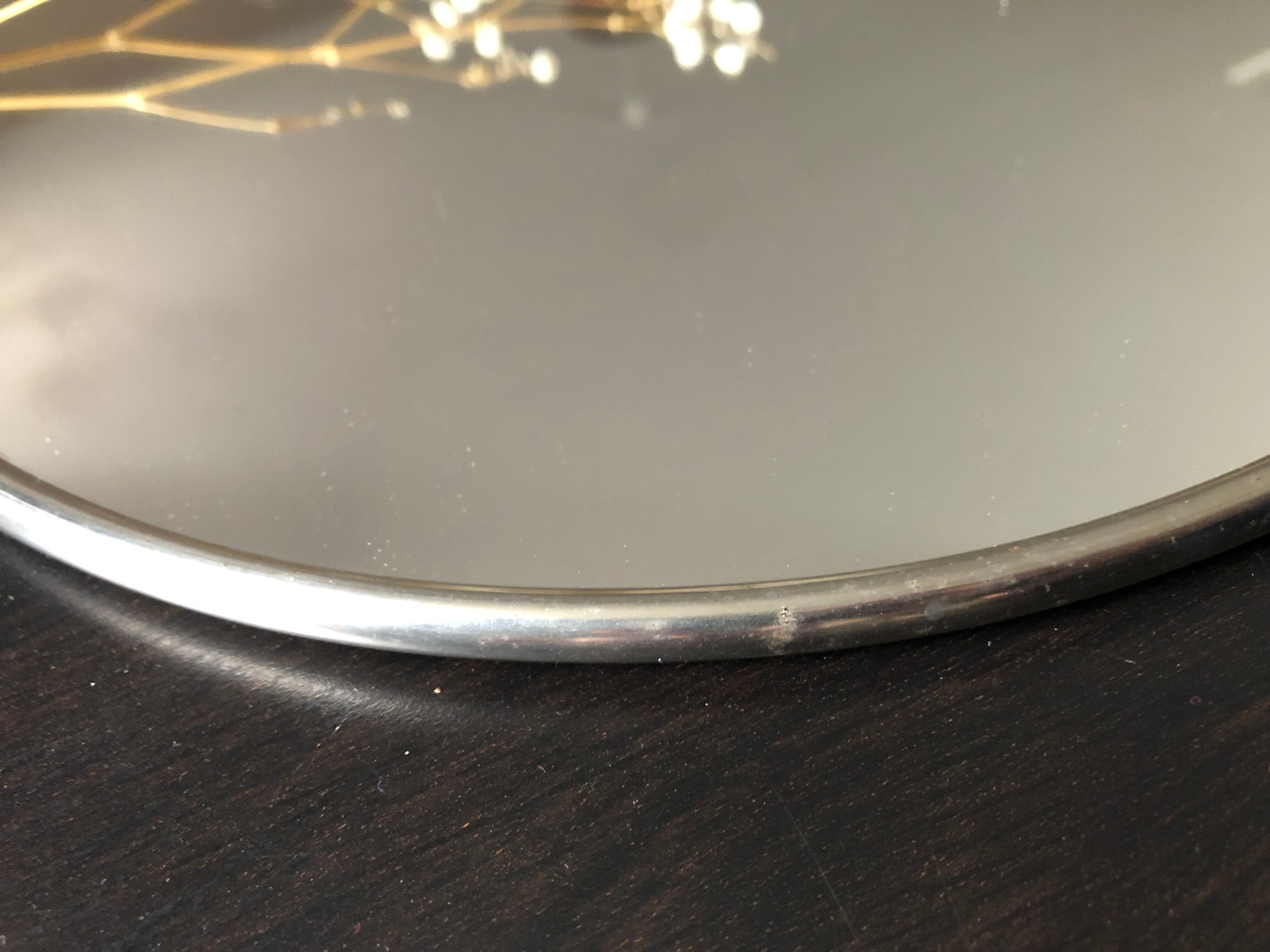 Barber round mirror 29x29cm