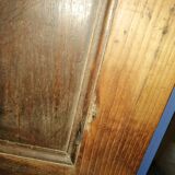 French Oratory prayer storage cabinet in walnut