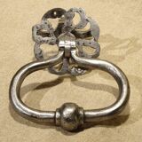 Ancien heurtoir de porte fer forgé XVIII XIX ème