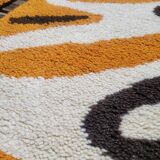 Pair of vintage wool bedspreads