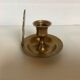 Brass angel candle holder