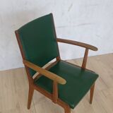 Oak armchair from the 1950s